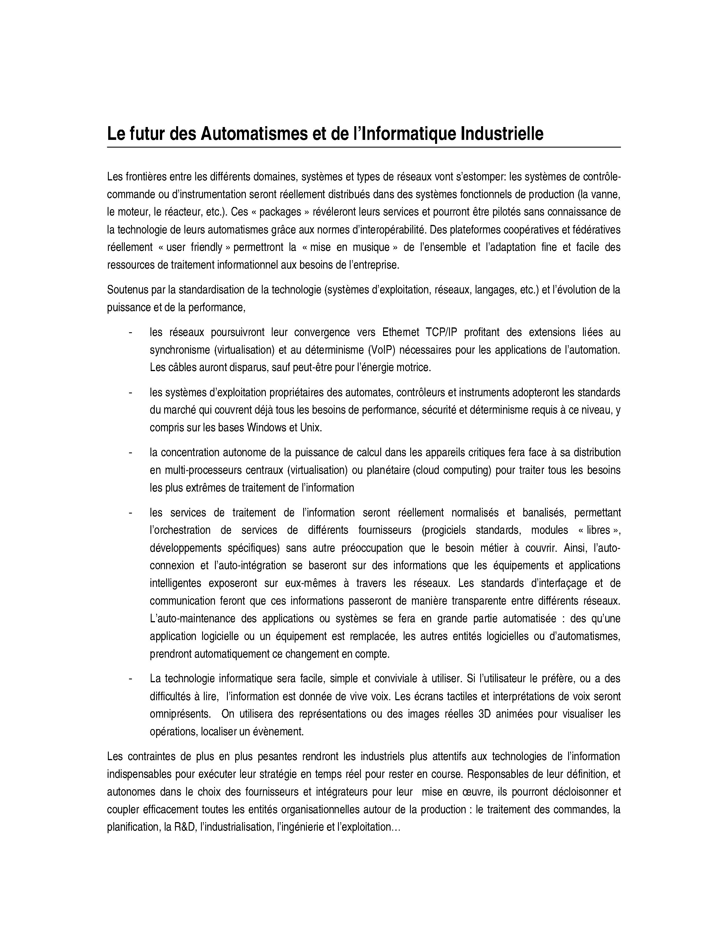 2008 - Jautomatise - Futur des Automatismes et de lInformatique Industrielle.doc